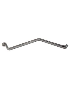 VIMBB509 image(0) - VIM Tools 9 mm Brake Bleeder Wrench, Chrome Double Box