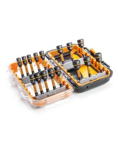KDT86171 image(0) - GEARWRENCH 16 Piece Bolt Biter Nut Extractor & Driver Set