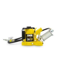 ESC10382 image(1) - ESCO Pro Series 20 Ton "Shorty" Air Hydraulic Bottle Jack