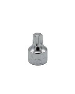 VIMHCT40 image(0) - VIM Tools T40 - 1/2 Cut TORX Driver, 1/4 Inch Square Drive, 3/4 Inch OAL, S2 Steel