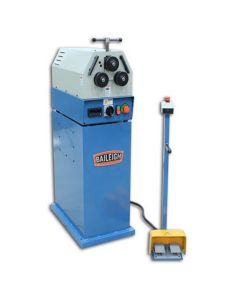 BLI1006849 image(0) - Baileigh R-M20-110 - 110V Ring and Angle Roll Bender, 2 Driven Rolls, Manual Top Roll, 1" Round Tube Capacity