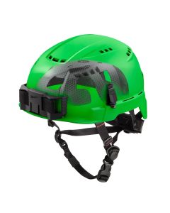 MLW48-73-1356 image(0) - Milwaukee Tool BOLT Green Vented Safety Helmet with IMPACT ARMOR Liner (USA) - Type 2, Class C