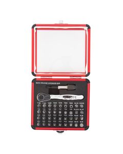 SUN9726 image(1) - SUNEX 38 pc. Mini Ratchet and Bit Set