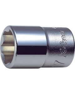 KKN4410M-32 image(0) - Ko-ken USA 4410M-32 1/2 Square Drive Socket 32 mm Surface Length 46 mm