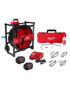 MLW2819-22 image(0) - Milwaukee Tool M18 FUEL High Speed Chain Snake for 1-1/2 Inch &hyphen; 4 Inch Pipes
