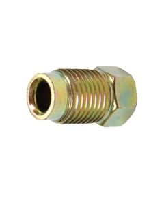 SRRBR205 image(0) - S.U.R.&R. M10 x 1.0 Gold Inverted Flare Nut - 4 Piece