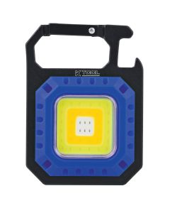 KTI73327 image(0) - K Tool International Mini Work Light, 1000LM Rechargeable - Elect Blue
