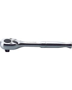 KKN2753P image(0) - Ko-ken USA 2753P 1/4 Square Drive Ratchet Handle 20 teeth Length 115 mm Polished Handle
