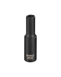 DWTDW22962 image(0) - DEWALT 1-1/8-Inch Impact Ready Deep Socket For 1/2-Inch Drive