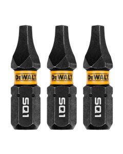 DWTDWAF1SQ1IR3 image(0) - DEWALT 1In Square #1 Flextorq 3Pk