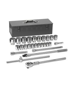 KDT80880 image(1) - GearWrench 27 Piece 3/4 Inch Drive 12 Point Standard SAE Mechanics Tool Set