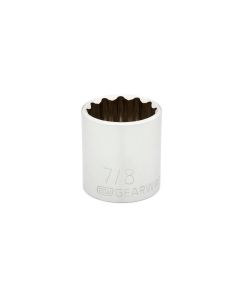 KDT80506D image(0) - GearWrench 3/8 Inch Drive 12 Point Standard SAE Socket 7/8 Inch