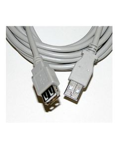 APEX TOOL GROUP USB 2.0 CABLE-A MALE TO A MALE-10FT/BEIGE