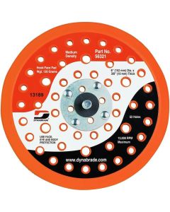 Dynabrade 6 VAC DISC PAD HOOK-FACE 52 HOLES 3/8 THICKNESS
