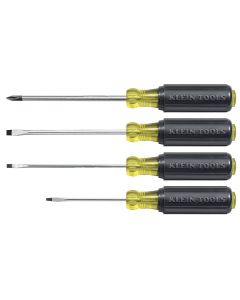 KLE85484 image(0) - Klein Tools Screwdriver Set, Mini Slotted and Phillips, 4-Piece