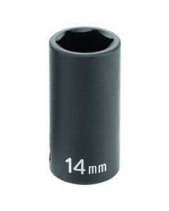 GRE1007MSD image(0) - Grey Pneumatic 3/8" Drive x 7mm Semi-Deep Socket