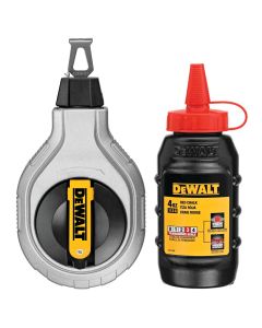 DEWALT 6:1 Aluminium Reel with Red Chalk