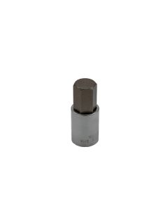 VIMHMS-20MM image(0) - VIM Tools 20 mm Hex Bit, Satin Chrome 1/2 Inch Square Drive Bit Holder