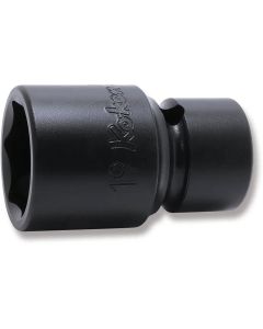 KKNNV13400-19 image(0) - Ko-ken USA NV13400-19 3/8 Square Drive Socket 19 mm 6 Point 43 mm Sleeve Drive