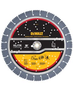 DWTDW47637 image(0) - DEWALT XP7 16" Reinforced Concrete Segmented Diamond Blades