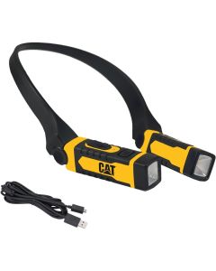 EZRCT7105 image(0) - E-Z Red CAT Rechargeable 300 Lumen Dimmable Neck Light - Yellow
