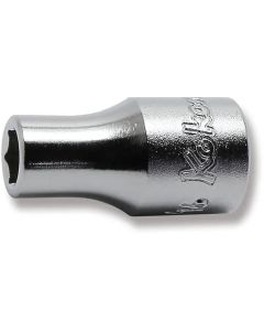 KKN2400A-3-16 image(0) - Ko-ken USA 2400A-3/16 1/4 Square Drive Socket 3/16 6 Point Length 22 mm