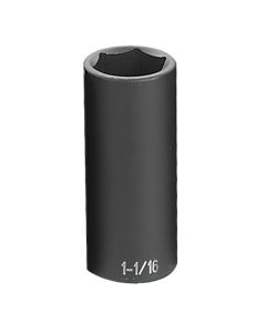 GRE2034D image(1) - Grey Pneumatic 1/2" Drive x 1-1/16" Deep Socket