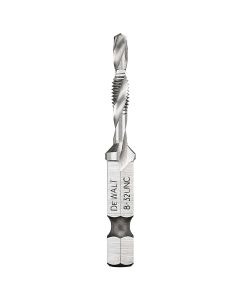 DWTDWADTQTR832 image(0) - DEWALT Impact Ready 8-32 Unc Drill Tap, 1/4" Capacity