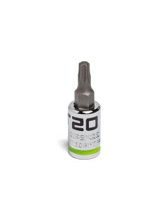 GETGEAST20RPT image(0) - Grip Edge Tools 1/4" Dr RPT Star Bit Socket T20