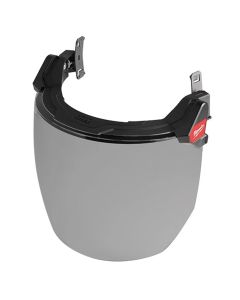 MLW48-73-1425 image(1) - Milwaukee Tool BOLT Full Face Shield - Gray Dual Coat Lens (Compatible with Milwaukee&reg; Safety Helmets & Hard Hats)