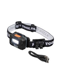 KLE56049 image(0) - Klein Tools Rechargeable Light Array LED Headlamp with Adjustable Strap