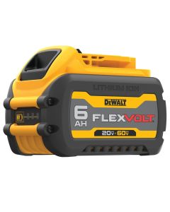 DWTDCB606 image(0) - DeWalt 20V MAX*/60V MAX* FLEXVOLT 6Ah Battery
