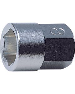 KKN150-10H-7 image(0) - Ko-ken USA 150.10H-7 10mm Hex Dr. Socket 7mm 6 point Length 14mm