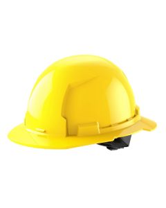 MLW48-73-1103 image(1) - Milwaukee Tool BOLT Yellow Full Brim Hard Hat w/4pt Ratcheting Suspension (USA) - Type 1, Class E