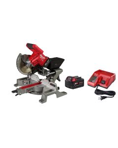 MLW2733-21 image(1) - Milwaukee Tool M18 FUEL 7-1/4&rdquo; Dual Bevel Sliding Compound Miter Saw Kit
