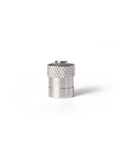 TMRSMVC29-100 image(0) - Tire Mechanic's Resource Tire Valve Stem Cap, premium long skirted metal dome brass valve cap