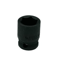 VIMIMP438 image(0) - VIM Tools 3/8 Inch X 1/4 Inch Drive SAE CR-MO Impact Socket - Shallow