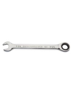 KDT86956 image(0) - GEARWRENCH 1-1/4 Inch 90-Tooth 12 Point Ratcheting Combination Wrench