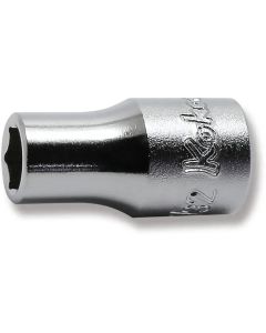 KKN2400A-7-32 image(0) - Ko-ken USA 2400A-7/32 1/4 Square Drive Socket 7/32 6 Point Length 22 mm