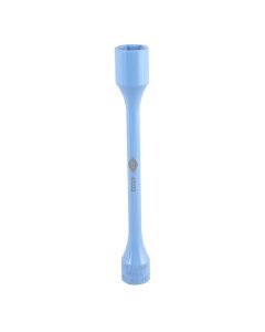 INT40222 image(0) - American Forge & Foundry Torque Limiting Socket - 1/2" Drive - 21mm - 100 Ft/Lbs - Sky Blue