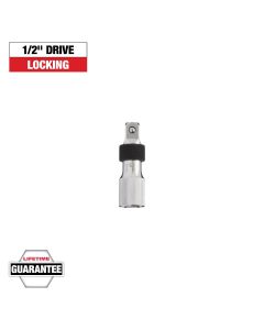MLW43-24-9306 image(0) - Milwaukee Tool 1/2 Inch Drive 3 Inch Locking Extension