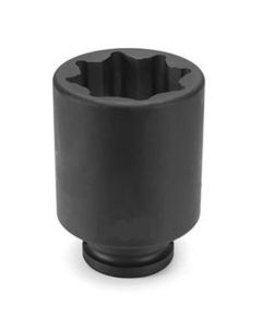 GRE3536SD image(0) - Grey Pneumatic 3/4" Drive x 1-1/8" Deep - 8 Point Socket