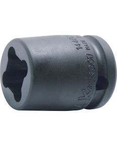 KKN14400-14WN image(0) - Ko-ken USA 14400-14WN 1/2 Sq. Dr. Socket 14mm 4 point Length 38mm