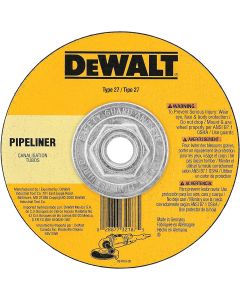 DEWALT 11 Pipeliner Cut/Grind Wheel, 5-Inch X 1/8-Inch X 5/8-Inch