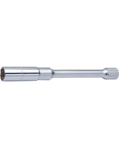 KKN3300C-180-20-8 image(0) - Ko-ken USA 3300C.180-20.8 3/8 Square Drive Extension 6-Point Clip Type Spark Plug Socket 20.8 mm