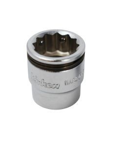 KKN2455AS-1-2 image(0) - Ko-ken USA 1/4 Sq. Dr. 12 point Short SAE NUT GRIP&reg; Socket - 1/2