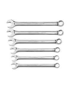 KDT81922 image(1) - GearWrench 6 Piece Metric 12 Point Long Pattern Combination Wrench Set
