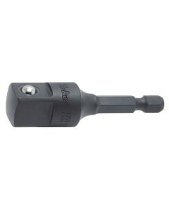 KKN135E-60P image(0) - Ko-ken USA 135E-60P 1/4 Hex Dr. Adaptor 1/2 Square Length 60mm Pin type