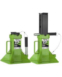 INT55220A image(0) - Viking by American Forge & Foundry Jack Stands - 22 Ton Capacity - Pin Style - Pair