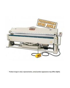 BLI1021000 image(0) - Baileigh BB-12014H - 220 Volt 3 Phase Heavy Duty Hydraulic Box and Pan Brake, 10' Length, 14 Gauge Mild Steel Capacity